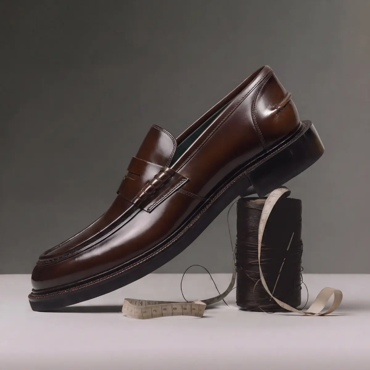 SAPATO SOCIAL MASCULINO LOAFER EM COURO PREMIUM CAFÉ | STEFFANO NOHA ATELIER