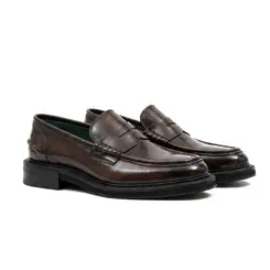 SAPATO SOCIAL MASCULINO LOAFER EM COURO PREMIUM CAFÉ | STEFFANO NOHA ATELIER