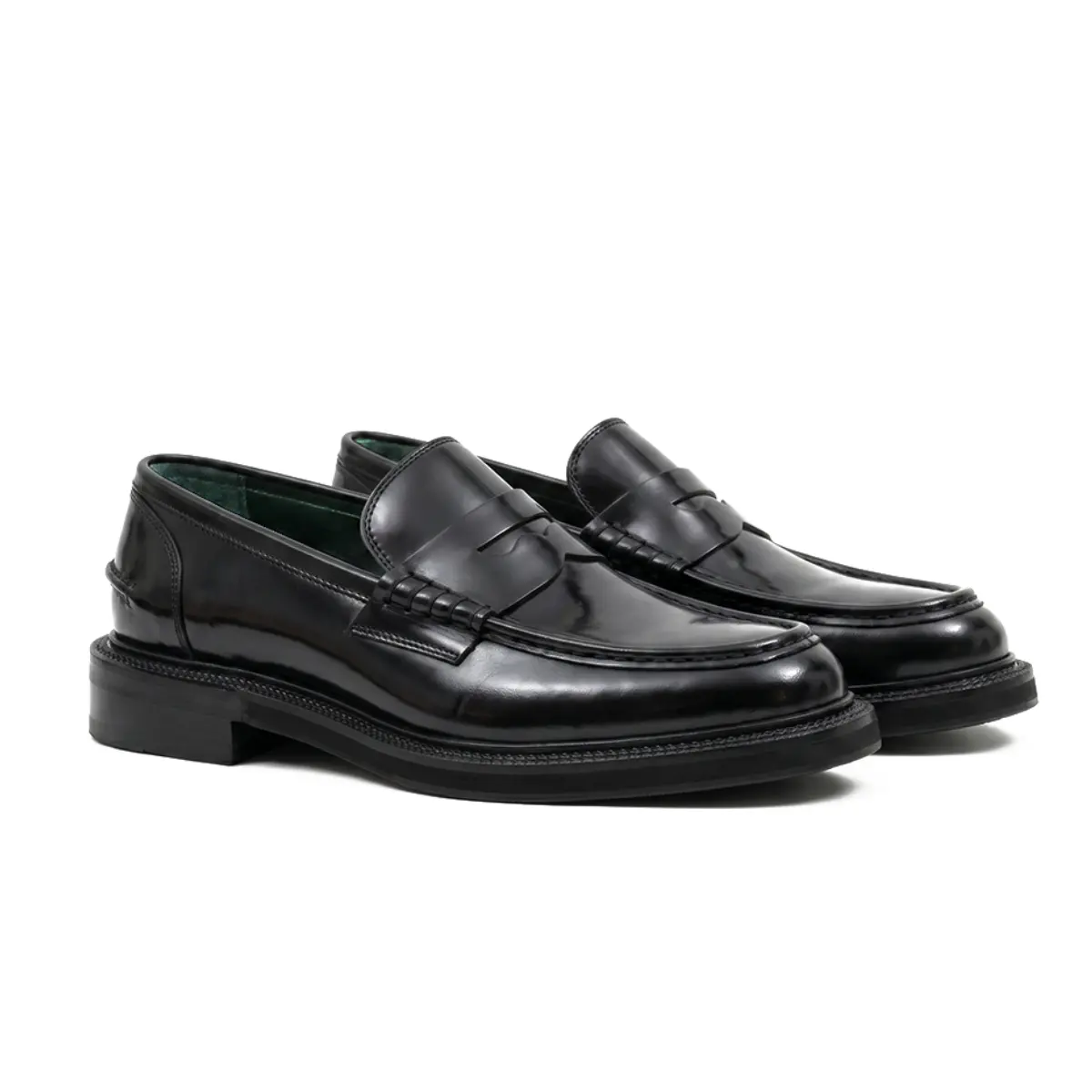 SAPATO SOCIAL MASCULINO LOAFER EM COURO PREMIUM PRETO | STEFFANO NOHA ATELIER