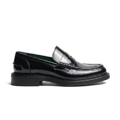SAPATO SOCIAL MASCULINO LOAFER EM COURO PREMIUM PRETO | STEFFANO NOHA ATELIER