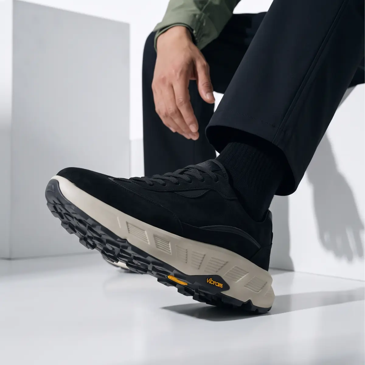 TÊNIS MASCULINO ZENITH EM CAMURÇA PREMIUM PRETO