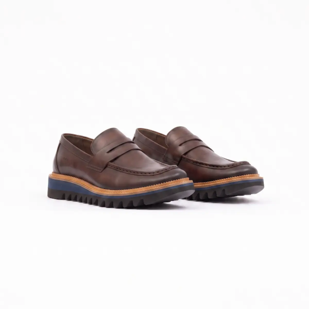 SAPATO SOCIAL CASUAL MASCULINO LOAFER EM COURO PREMIUM CAFÉ | WALKER