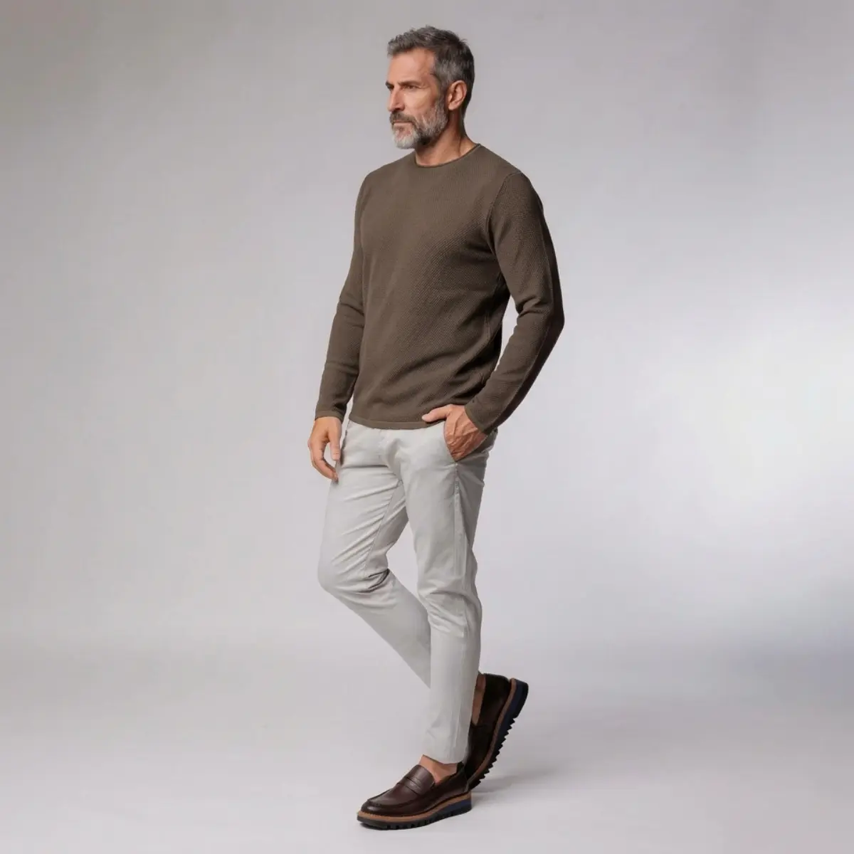 SAPATO SOCIAL CASUAL MASCULINO LOAFER EM COURO PREMIUM CAFÉ | WALKER